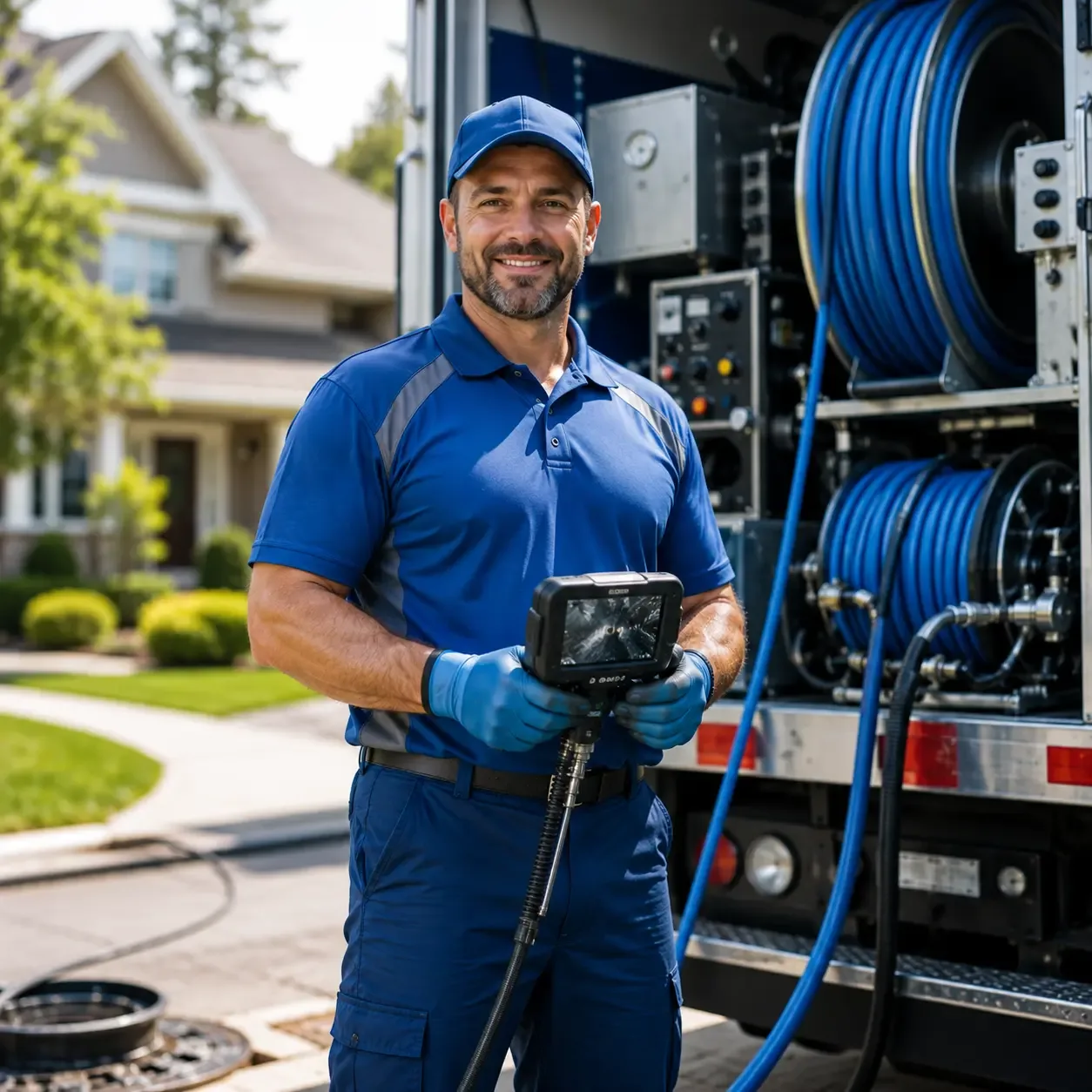 Local outdoor drain cleaning specialists in Capac, MI